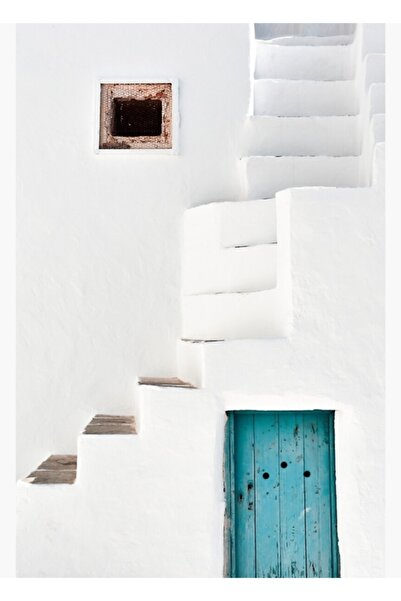 Universal Σκάλες Αναρρίχησης, Συφνός Ελλάδα Ξύλινη Διακοσμητική Αφίσα Τέχνης