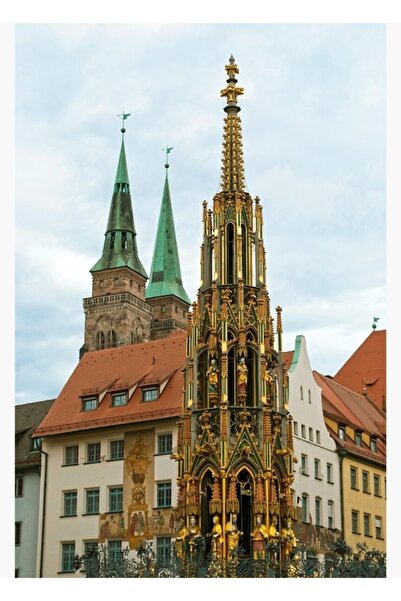 Universal Νορνεμβέργη Ξύλινη Αφίσα Ζωγραφικής Διακοσμητική