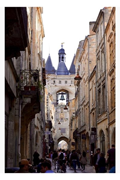 Universal Голяма камбана, Дървен плакат Бордо, Декоративен