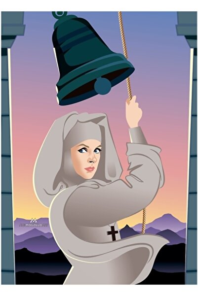 Universal Διακοσμητική Ξύλινη Αφίσα Τέχνης Νέργις