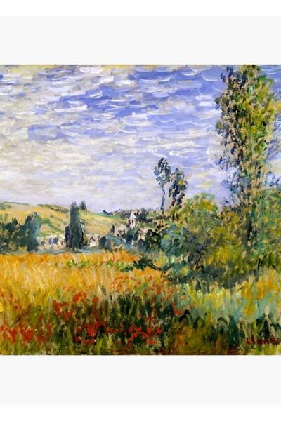 Universal Vetheuil - Peisaj Impresionist - Tablou de Claude Monet Poster din ...