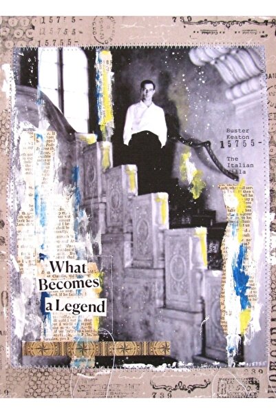 Universal Διακοσμητική ξύλινη αφίσα ζωγραφικής τέχνης του Buster's Italian Villa