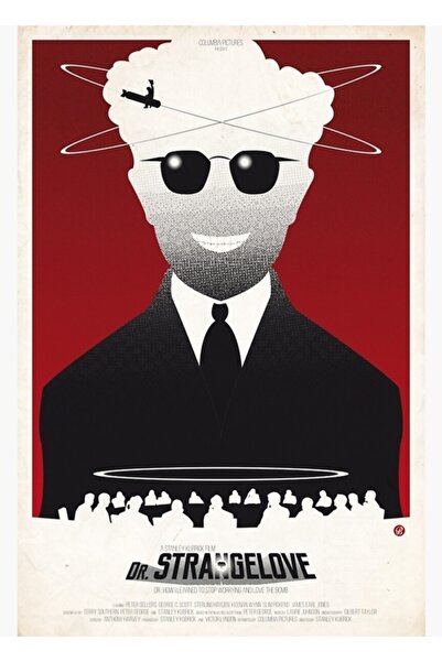 Universal Dr Strangelove (Filme) Poster decorativ din lemn