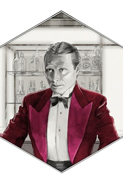 Universal Διακοσμητική Ξύλινη Αφίσα Ζωγραφικής με Τρίχες Σκύλου