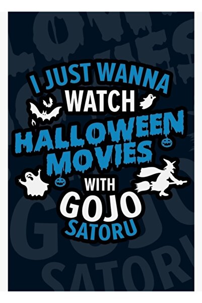 Universal Doar cu Satorugojo Filme de Halloween Jujutsu Kaisen Tablou de film...