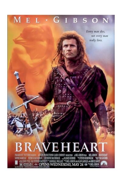 Universal Декоративен дървен плакат-картина от филма  "Смелогузът "