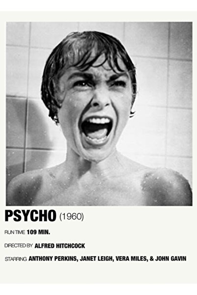 Universal Psycho (1960) Εναλλακτική αφίσα ταινίας, Ξύλινη διακοσμητική αφίσα