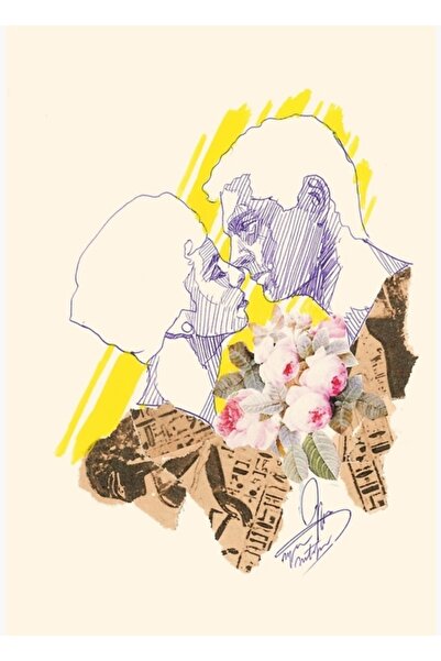 Universal Omar & Faten Tablo Poster decorativ din lemn