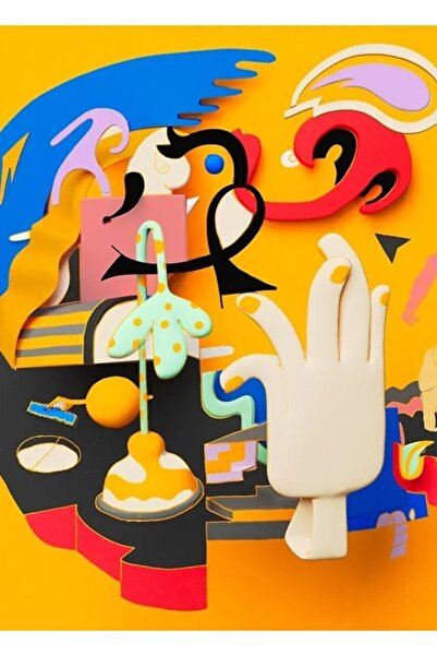 Universal Mac Miller - Ξύλινη διακοσμητική αφίσα με πρόσωπα, ζωγραφική σε ξύλο