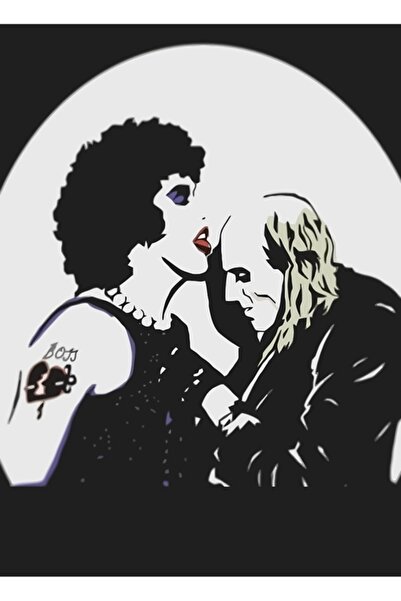 Universal Tim Curry Rocky Horror Tablo Poster decorativ din lemn