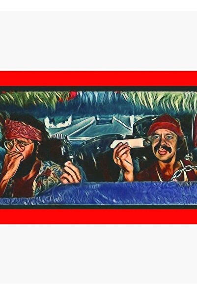 Universal Διακοσμητική ξύλινη αφίσα Yukup Smoke Painting