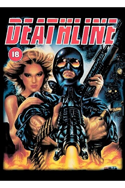 Universal Διακοσμητική ξύλινη αφίσα με σχέδιο Death Line Art