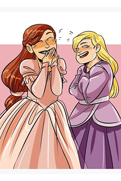 Universal Дървен декоративен плакат за маса Brietta и Annika