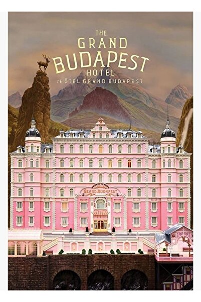 Universal Büyük Budapeşte Oteli (2014) Tablo Ahşap Poster Dekoratif