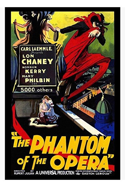 Universal Poster decorativ din lemn cu fantomă de operă