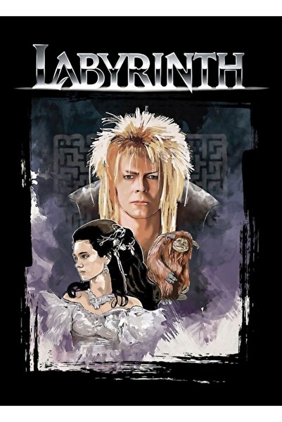 Universal Labirent 1986 Poster decorativ din lemn