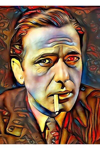 Universal Humphrey Bogart Ζωντανή Υπερφυσική Αφηρημένη 20200423 Ξύλινη Ξύλινη...