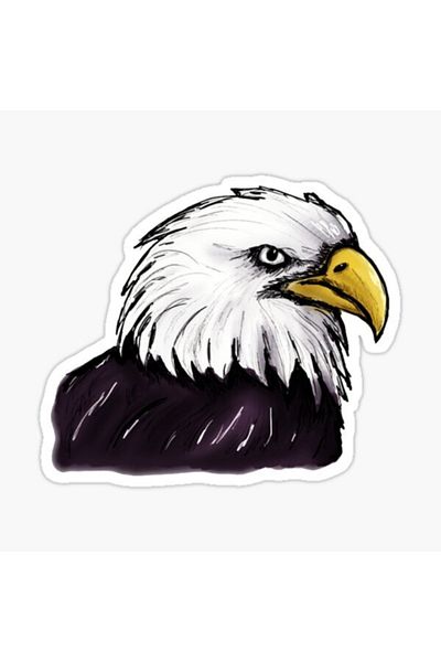 TSC Autocolant Eagle Auto Sticker Pastă pentru mașină model S3 de 17 cm