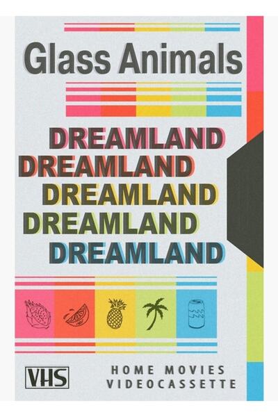 Universal Dreamland Cam Hayvanlar Retro Vhs - Poster decorativ din lemn, cu d...