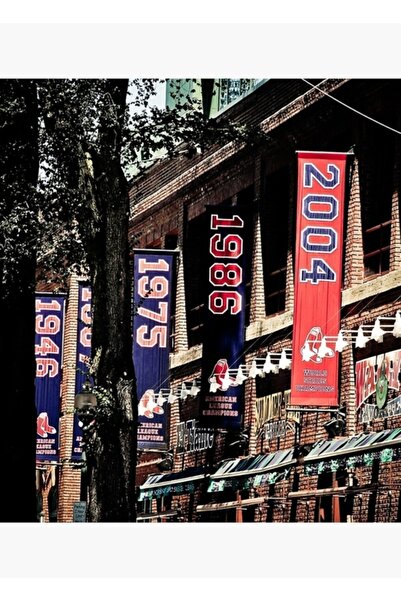 Universal Πίνακας με πανό του Πρωταθλήματος Φένγουεϊ Παρκ, Ξύλινη διακοσμητικ...