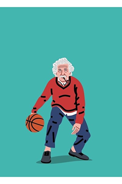 Universal Διακοσμητική Ξύλινη Αφίσα Τέχνης Balling Albert