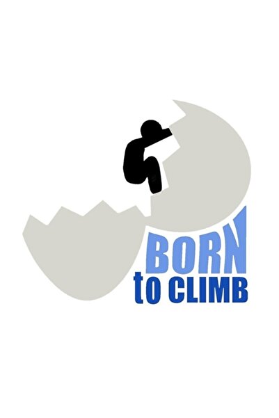 Universal Născut pentru cățărare și bouldering! Tablou decorativ din lemn, ti...