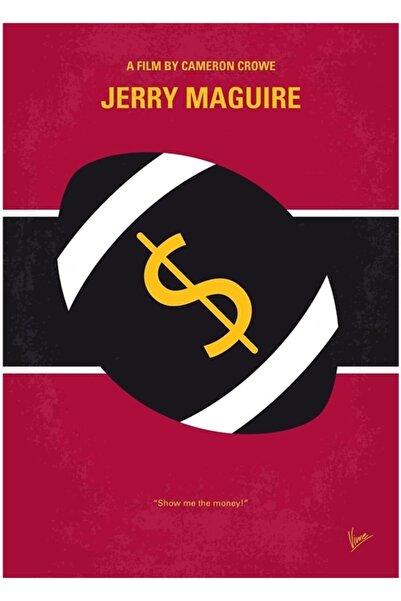 Universal No838 Poster decorativ din lemn pentru filmul meu Jerry Maguire, pi...