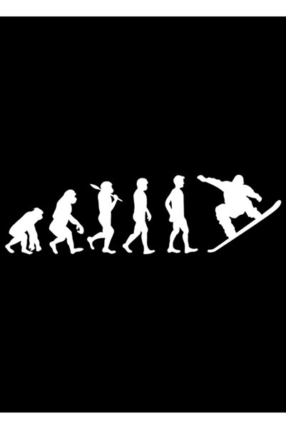 Universal Δώρο γενεθλίων Snowboard Holiday Sport Evolution Ξύλινη διακοσμητικ...