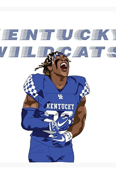 Universal Kentucky Divlje Mačke Slika Drveni Poster Dekorativni