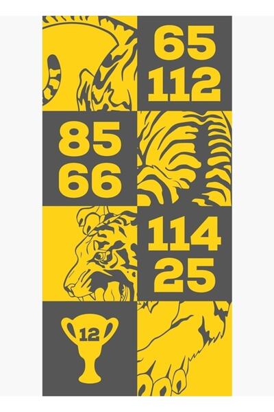 Universal Tiger Time 2019 Ξύλινη Διακοσμητική Αφίσα Τραπεζιού