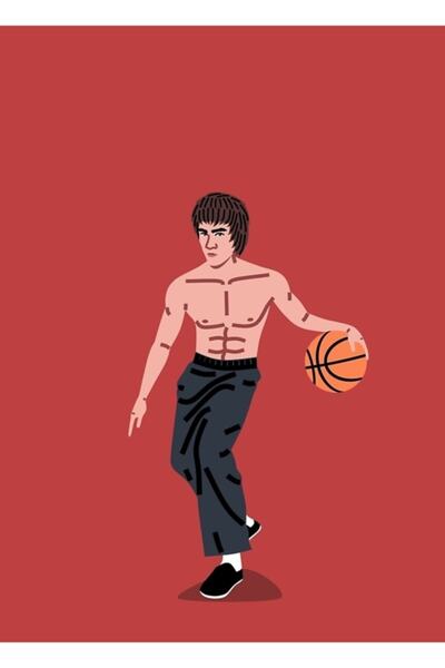 Universal Διακοσμητική ξύλινη αφίσα Balling Bruce Tablo