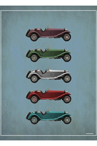 Universal Poster decorativ din lemn pentru masă, Five Alfa's
