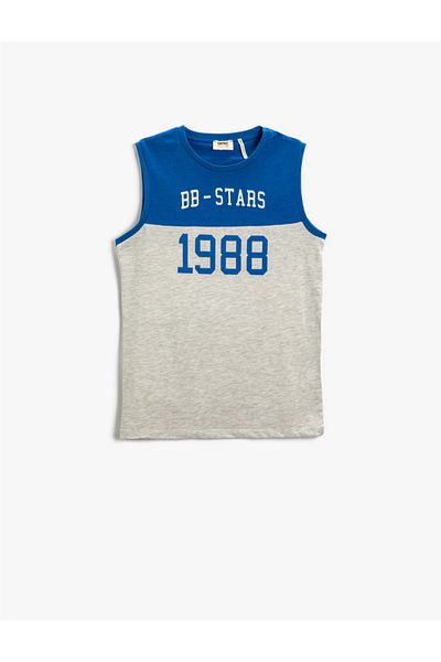 Koton Unterhemd - Dunkelblau - Regular Fit