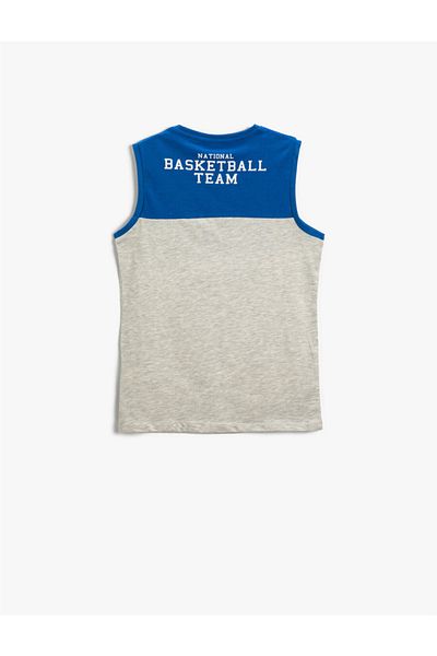 Koton Unterhemd - Dunkelblau - Regular Fit