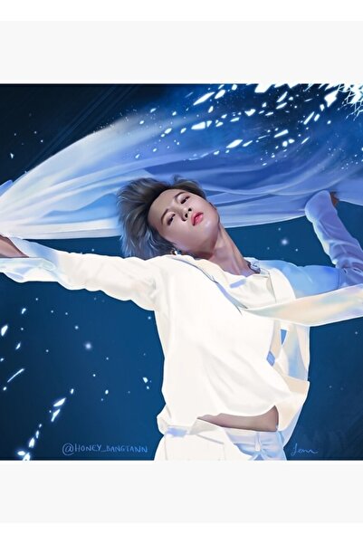 Universal Jimin 2019 Mma Solo Performance Piece Ξύλινη διακοσμητική αφίσα για...