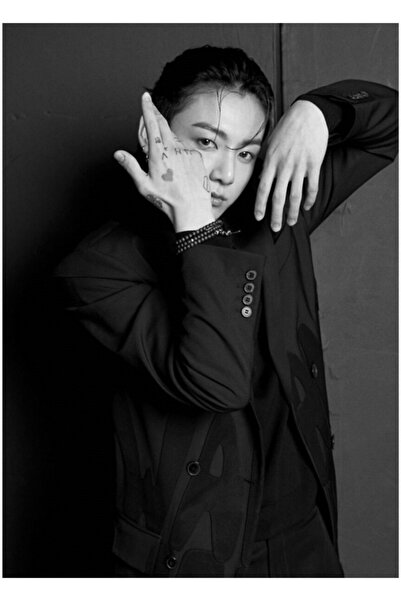 Universal Jungkook Tablo Ahşap Poster Dekoratif Kod5063