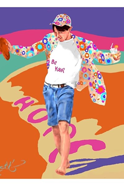 Universal Fii speranța ta - Poster decorativ din lemn Jhope Tablo Cod2448