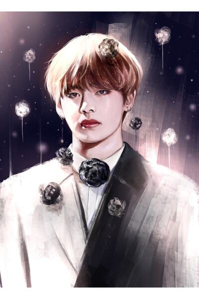 Universal 251217 Taehyung Ξύλινη Διακοσμητική Αφίσα Κωδικός3683