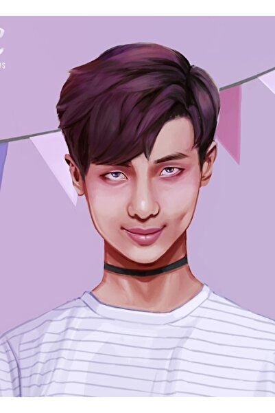 Universal Ζωγραφική αφίσα γενεθλίων Namjoon, Ξύλινη διακοσμητική αφίσα, Κωδικ...