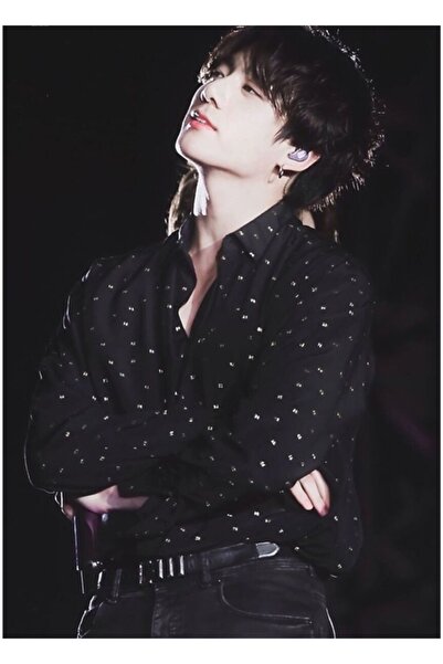 Universal Διακοσμητική Ξύλινη Αφίσα Jungkook Tablo Κωδικός5243