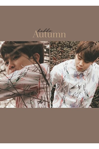 Universal Jimin Autumn Aesthetic Ξύλινη Αφίσα Διακοσμητική Ξύλινη Αφίσα Κωδικ...