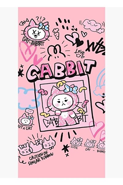 Universal Cabbıt Επιτραπέζια Ξύλινη Διακοσμητική Αφίσα Κωδικός5622