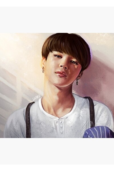 Universal Jimin Tablo Ξύλινη Διακοσμητική Αφίσα Κωδικός5696