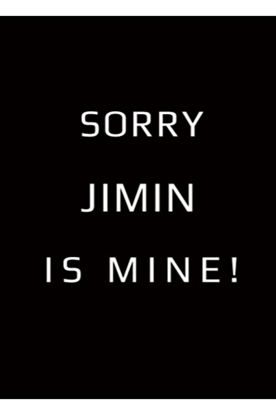 Universal Συγγνώμη, Jimin, είναι η ξύλινη διακοσμητική αφίσα πίνακα μου, Κωδι...