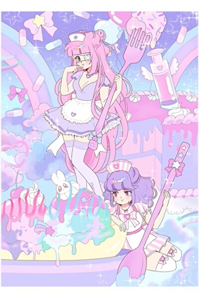 Universal Poster decorativ din lemn cu parfumuri și dulciuri cu lavandă, tabl...