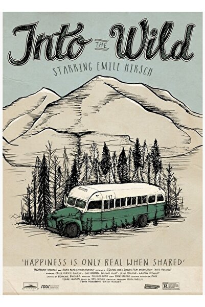 Universal Vahşi Resimli Film Posteri Tablo Ahşap Poster Dekoratif Içine