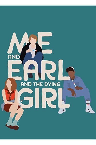 Universal Εγώ, ο Έρλ και το νεκρό κορίτσι - Ξύλινη διακοσμητική αφίσα ζωγραφικής