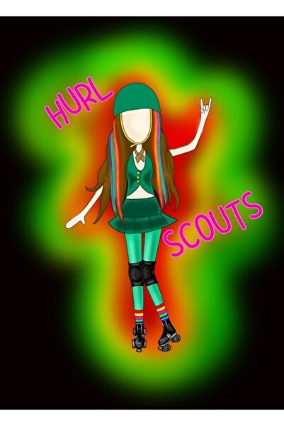 Universal Hurl Scouts Slikanje Drvenog Plakata Dekorativnog