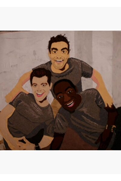 Universal Νέο Κορίτσι - Ξύλινη Διακοσμητική Αφίσα Τέχνης από Τσόχα