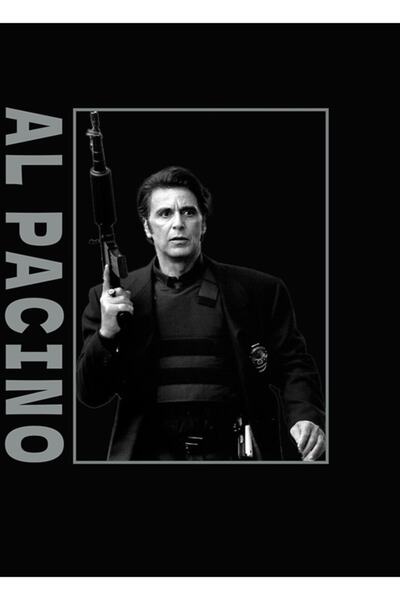 Universal Αλ Πατσίνο, Ξύλινη Διακοσμητική Αφίσα Τέχνης Θερμότητας